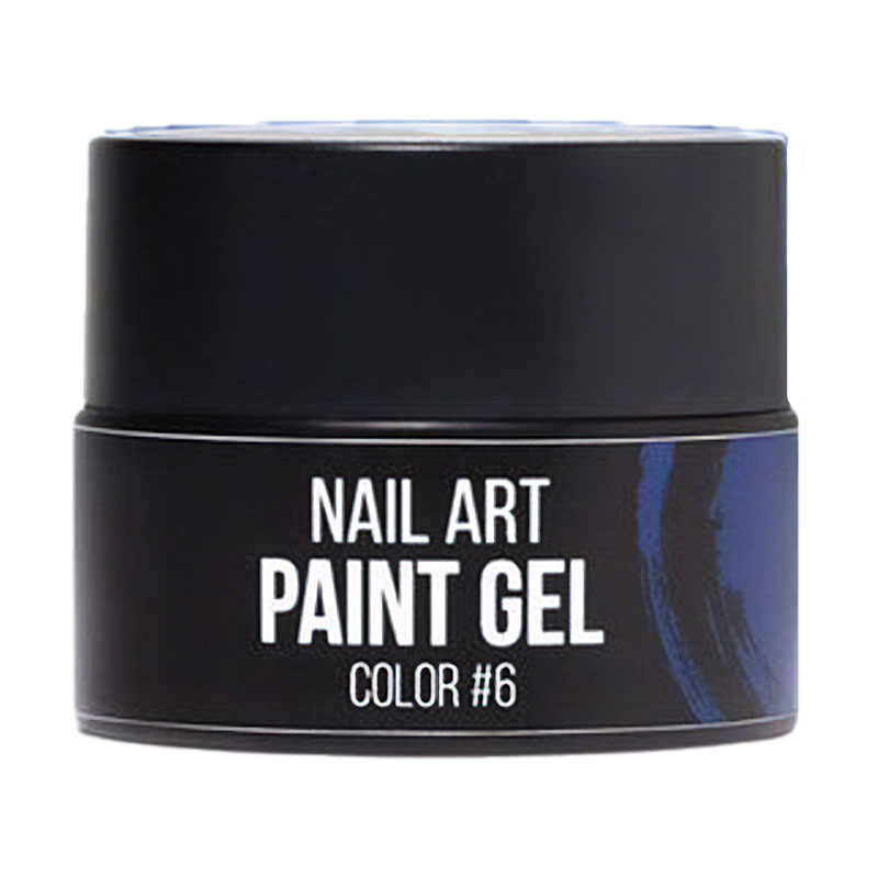 Гель-фарба для нігтів NUB Paint Gel 06 Синя, 5 г