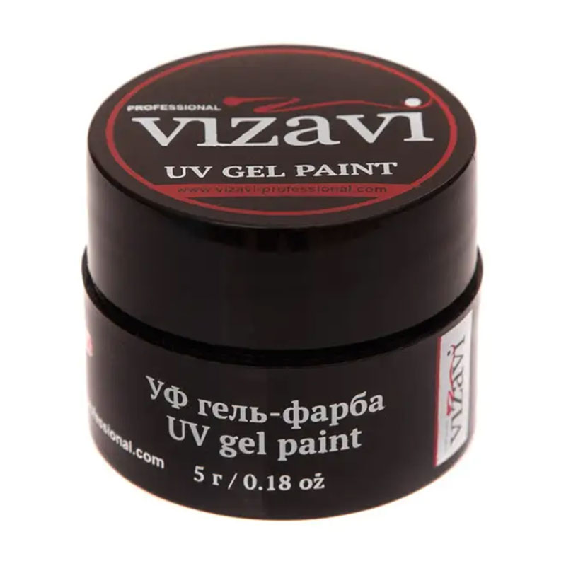 Гель-фарба для нігтів Vizavi Professional UV Gel Paint 05 Помаранчева, 5 г